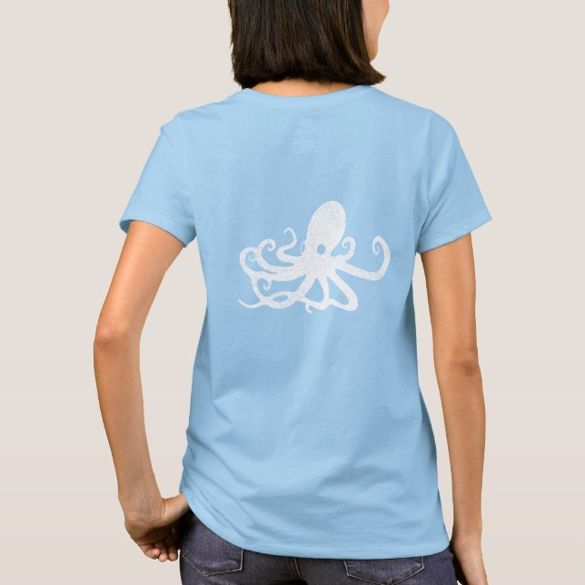 Vatten Baby Vintage Octopus Shirt Tee (Baksida)