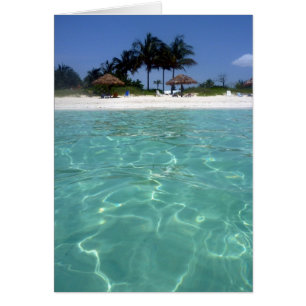 vatten bahamas hälsningskort