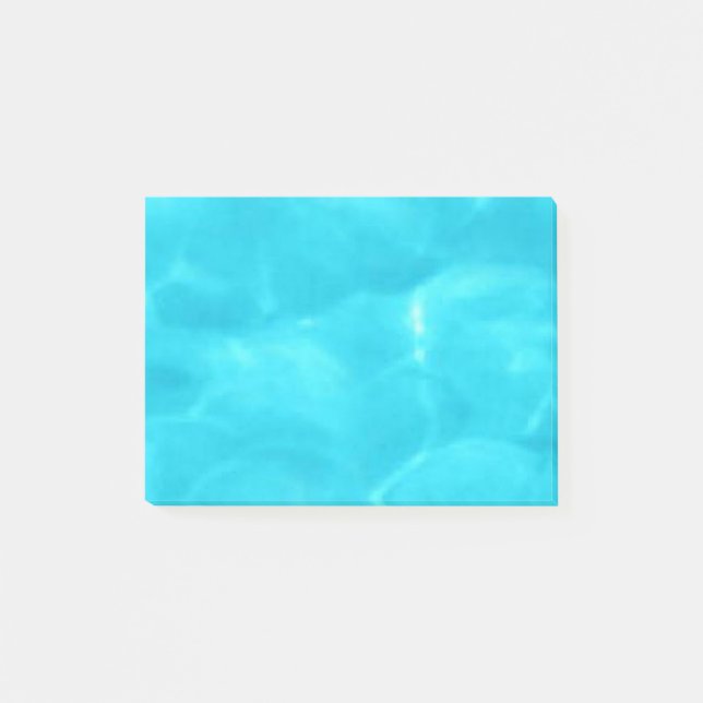 Vatten-bakgrund Post-it Block (Framsida)