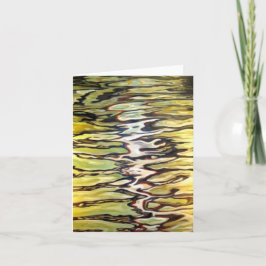 "Vatten Ballet" - Notecard Kort