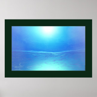 Vatten-berget (Mörken Gräns) Poster