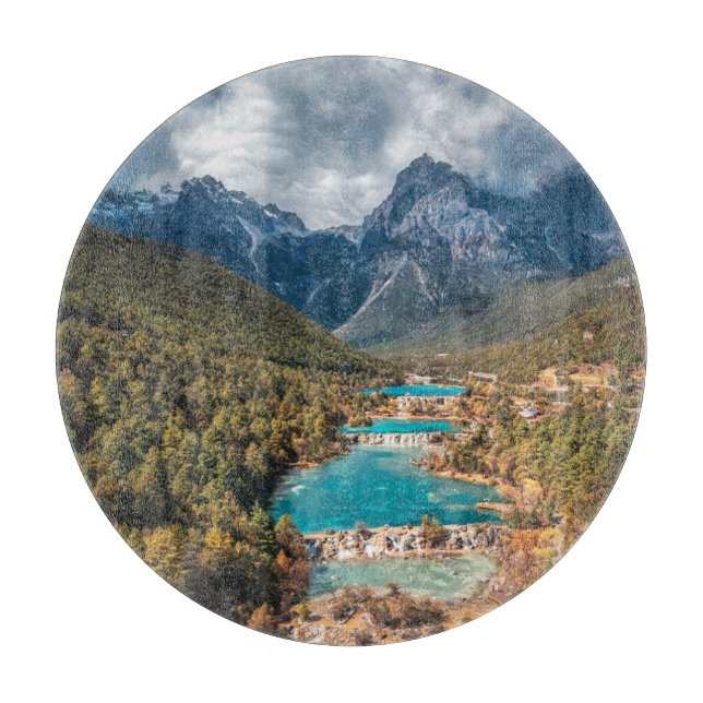 Vatten | Blå Måne Sjö, China (Framsidan)