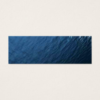 Vatten Blue Smala Litet Visitkort
