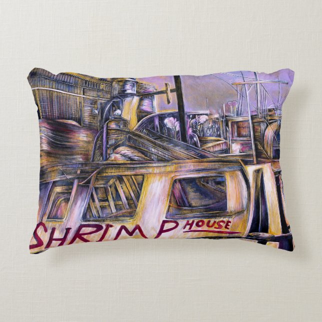 Vatten-Born Mysteri Kött Prydnadskudde (Framsidan)