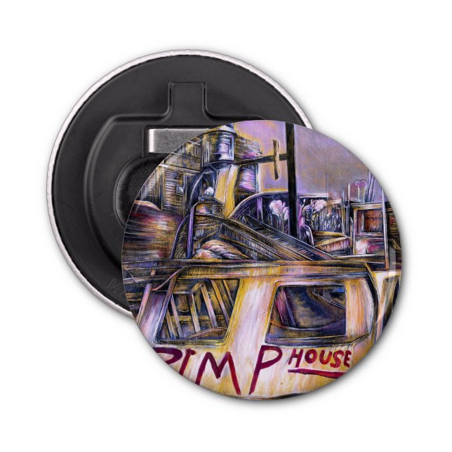 Vatten-Born Mystery Kött. Flasköppnare (Framsidan)