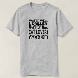 Vatten brunnsborrkattor i Kärlek T Shirt