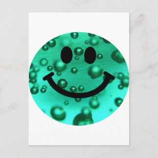 Vatten bubblor vykort