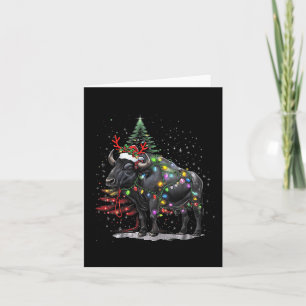 Vatten Buffalo Julafton Lighting Santa Vatten Buff Kort