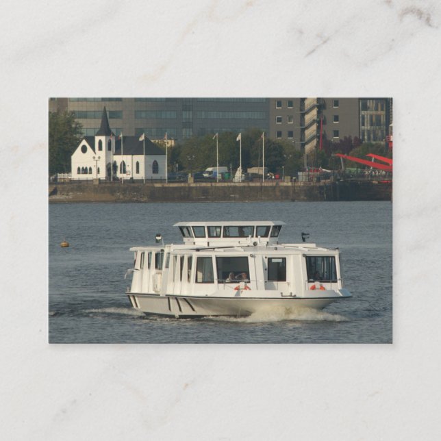Vatten Buss, Cardiff Bay Visitkort (Framsida)