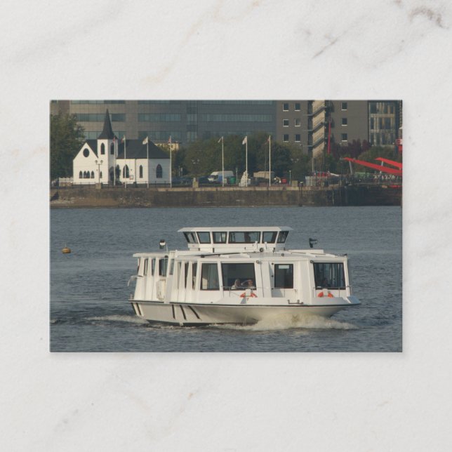 Vatten Buss, Cardiff Bay Visitkort (Framsida)