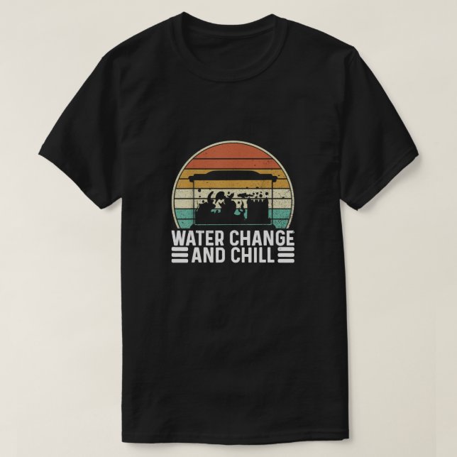 Vatten Byte och kyla T Shirt (Design framsida)