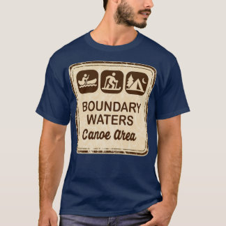 Vatten Canoe Area Wilderness K T Shirt