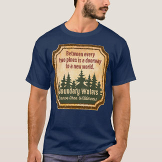 Vatten Canoe Area Wilderness s UUU T Shirt