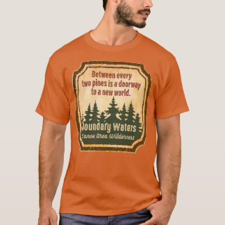 Vatten Canoe Area Wilderness s UUU T Shirt