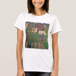 Vatten Castle, Gustav Klimt T Shirt<br><div class="desc">Gustav Klimt (14 juli, 1862 - 6 februari 1918) var en österrikisk symbolmålare och en av de mest framstående medlemmarna i Wien Secession-rörelsen. Klimt noteras för målningar, murar, skisser och andra föremål d'art. Förutom hans verk, som innefattar anklagelser och porträtt, målade han upp landskap. Klimt var bland konstnärer från Wienutträdet...</div>