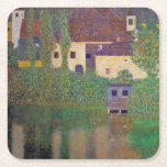 Vatten Castle, Gustav Klimt Underlägg Papper Kvadrat<br><div class="desc">Gustav Klimt (14 juli, 1862 - 6 februari 1918) var en österrikisk symbolmålare och en av de mest framstående medlemmarna i Wien Secession-rörelsen. Klimt noteras för målningar, murar, skisser och andra föremål d'art. Förutom hans verk, som innefattar anklagelser och porträtt, målade han upp landskap. Klimt var bland konstnärer från Wienutträdet...</div>