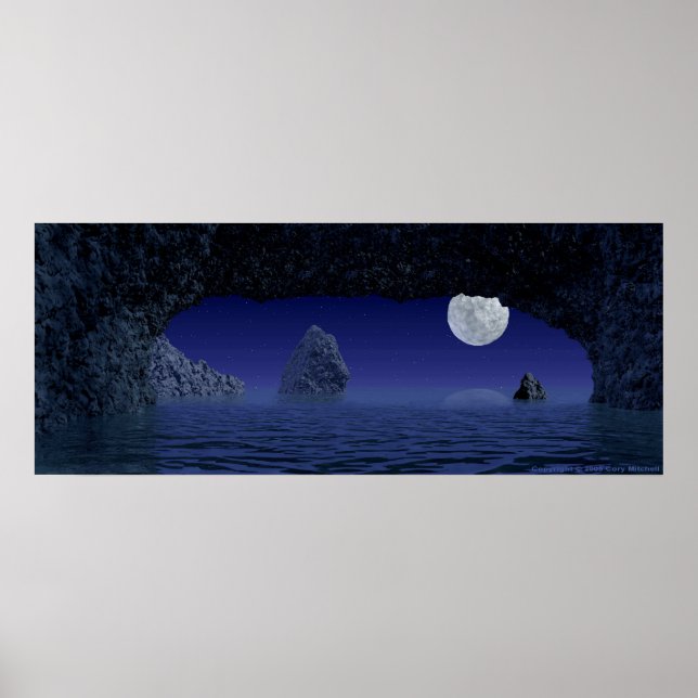 Vatten Cave Poster (Framsidan)