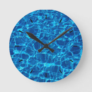 VATTEN. CLEAR BLUE OCEAN VATTEN WATCH RUND KLOCKA