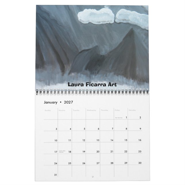 Vatten Collection Kalender (Jan 2027)