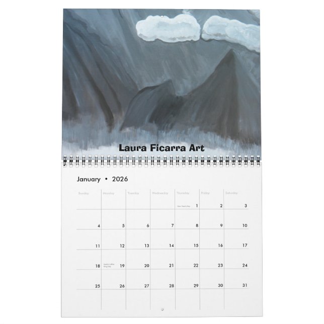 Vatten Collection Kalender (Jan 2026)