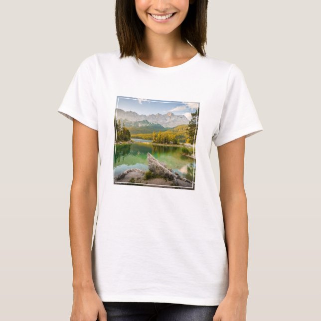 Vatten | Dachstebergen Sjö Tyskland T Shirt (Framsida)
