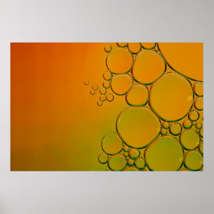 Vatten-deggrafik Poster