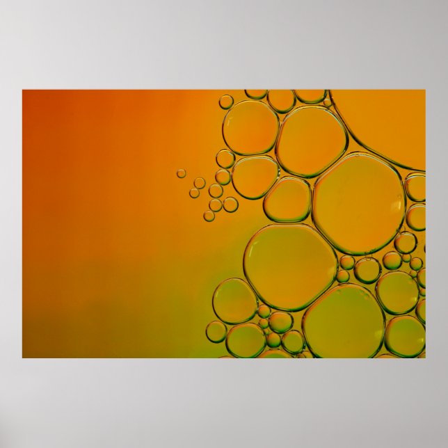 Vatten-deggrafik Poster (Framsidan)