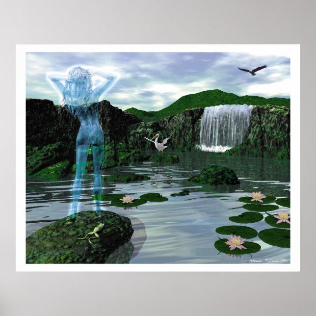 Vatten Deva Poster (Framsidan)