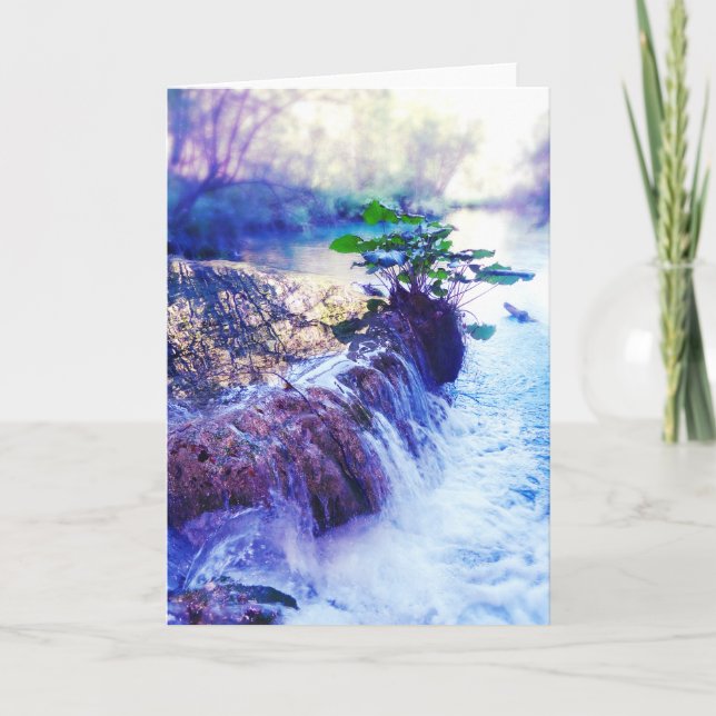 vatten dimma kort (Framsida)