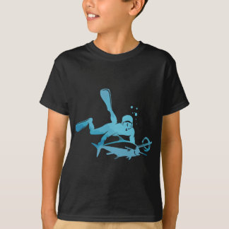 Vatten Diving Spear Fisherman Gift Spearfis T Shirt
