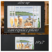 Vatten Dock eller Ditt fotomonogram Namn