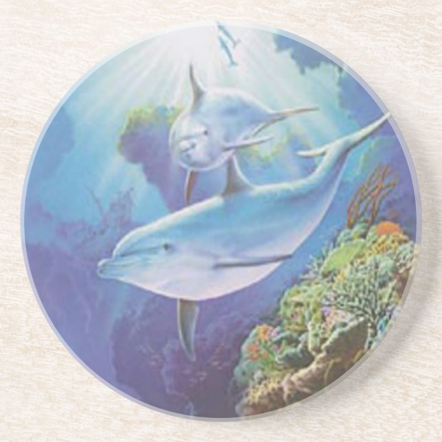 Vatten Dolphin Underlägg (Framsidan)