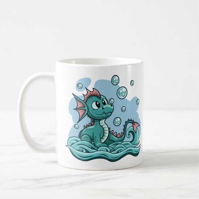 Vatten Dragon Mugg (Vänster)