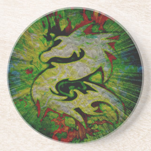 Vatten Dragon Underlägg (Framsidan)