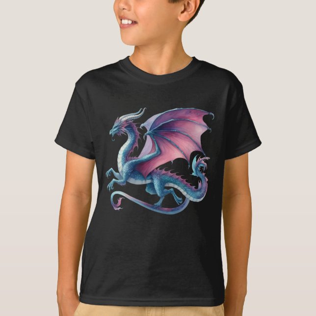 Vatten Drak T-Shirt (Framsida)