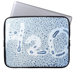 Vatten Drop Stänk H2O Laptop Fodral