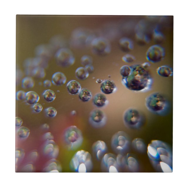 Vatten Droplets-Vatten i Rörelse Kakelplatta (Framsidan)