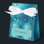 Vatten droppar gynnsam låda du kan anpassa presentaskar<br><div class="desc">Vacker blå vattendroppar gynnsam låda redo att anpassas med din egen text eller namn</div>