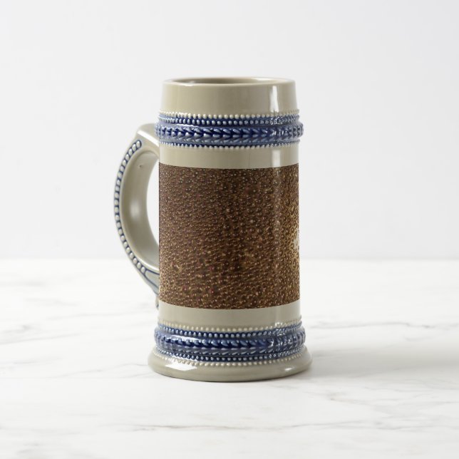 Vatten Drops Grått /Blue 22 oz Stein Sejdel (Framsida vänster)