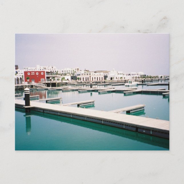 Vatten eller Glass? Vykort (Framsida)