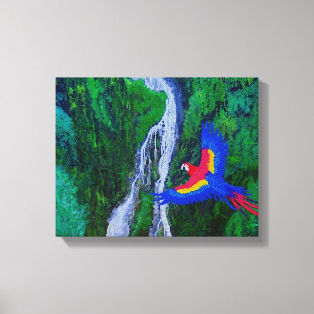 vatten fa mcaw canvastryck (Framsida)