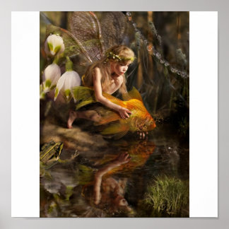 Vatten Fairy Poster