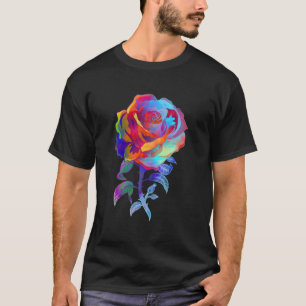 Vatten Färg Art Ro - Garden Gardener Botanist Fl T Shirt