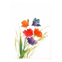 vatten färg-fjäril