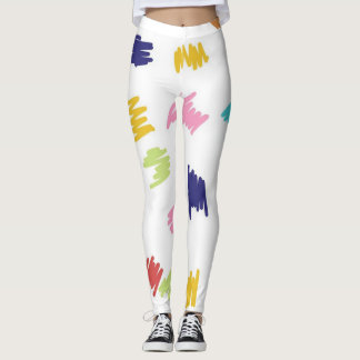 Vatten Färg Leggings