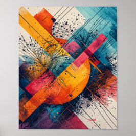 Vatten-färg med flytande poster