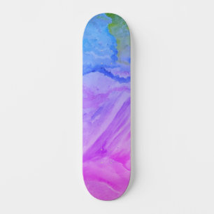 Vatten Färg Miami-filter Mini Skateboard Bräda 18,5 Cm