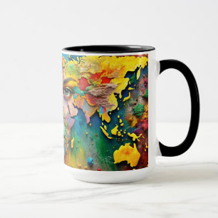Vatten Färg Paint Mugg