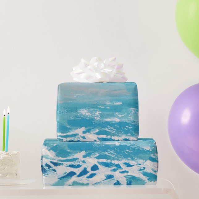 Vatten Färg Presentpapper (Festgåvor)