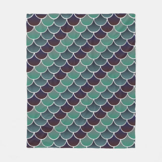 Vatten- fjäll fleecefilt